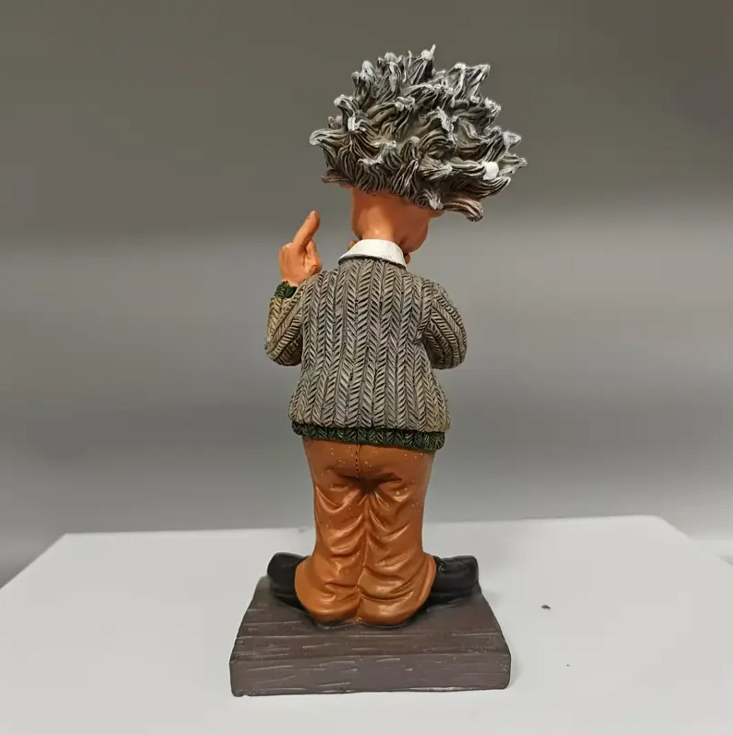Enlightened Scientist Resin Figurine