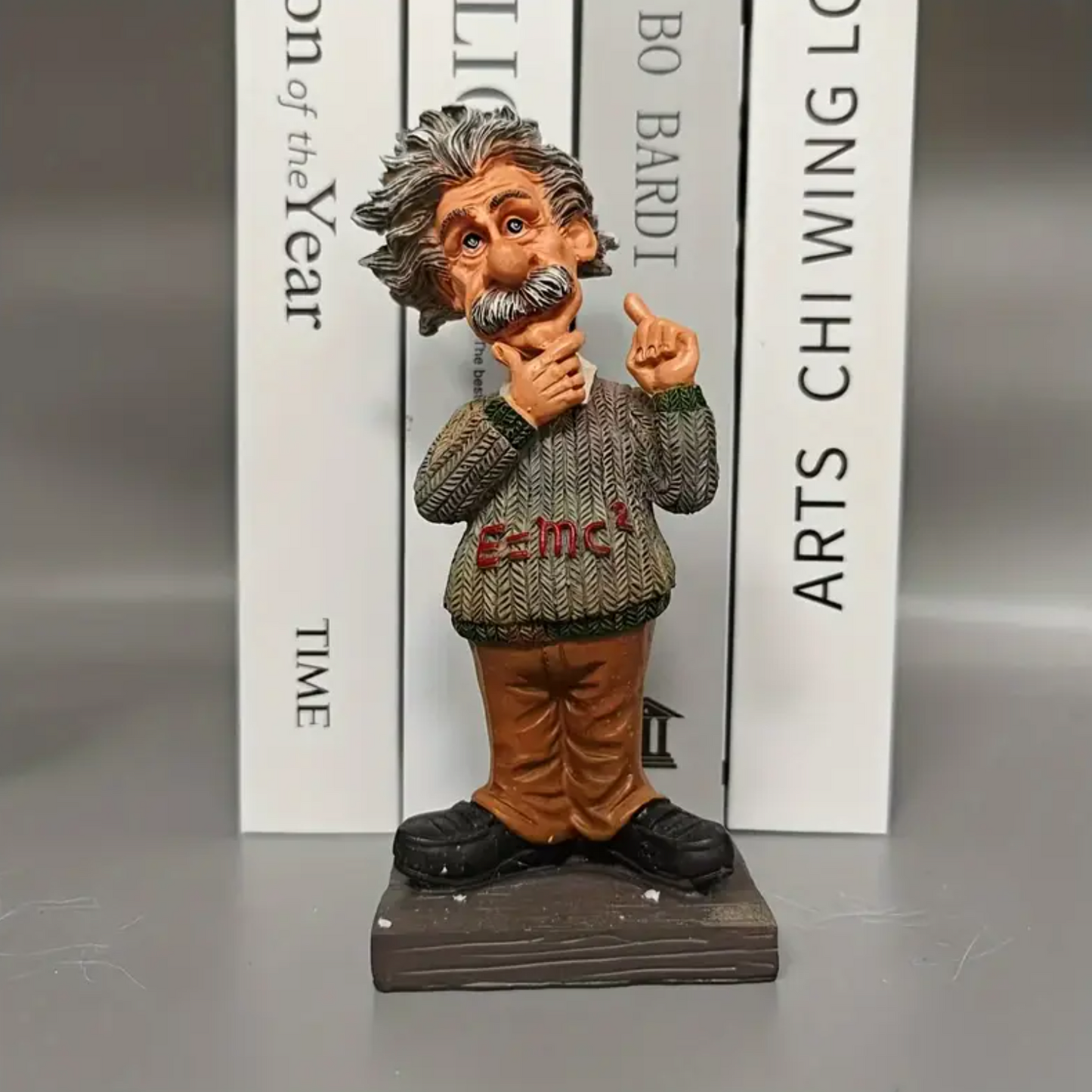 Enlightened Scientist Resin Figurine