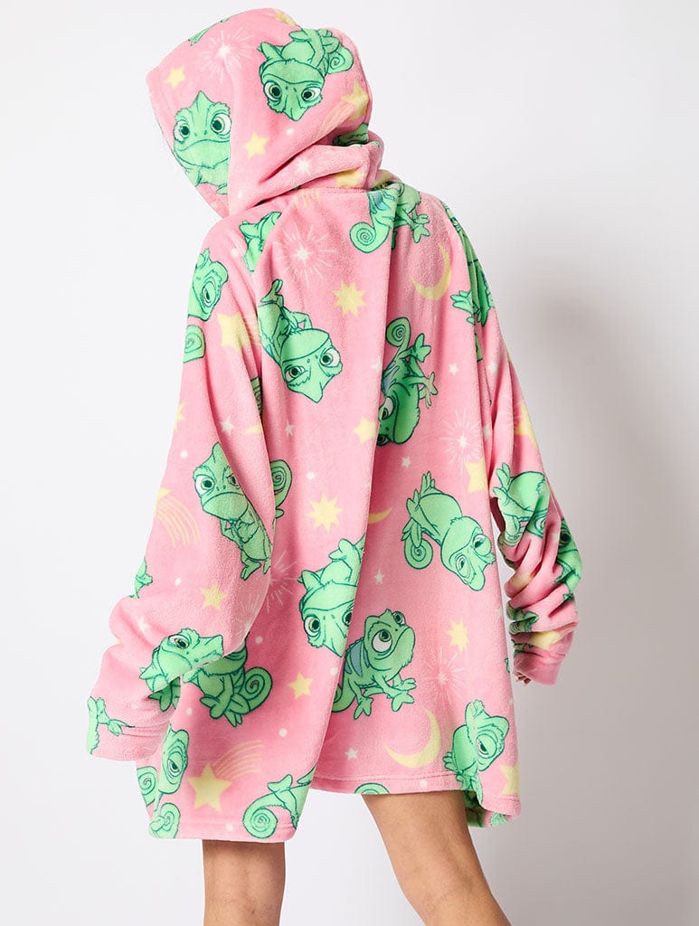 DISNEY PASCAL BLANKET HOODIE IN PINK