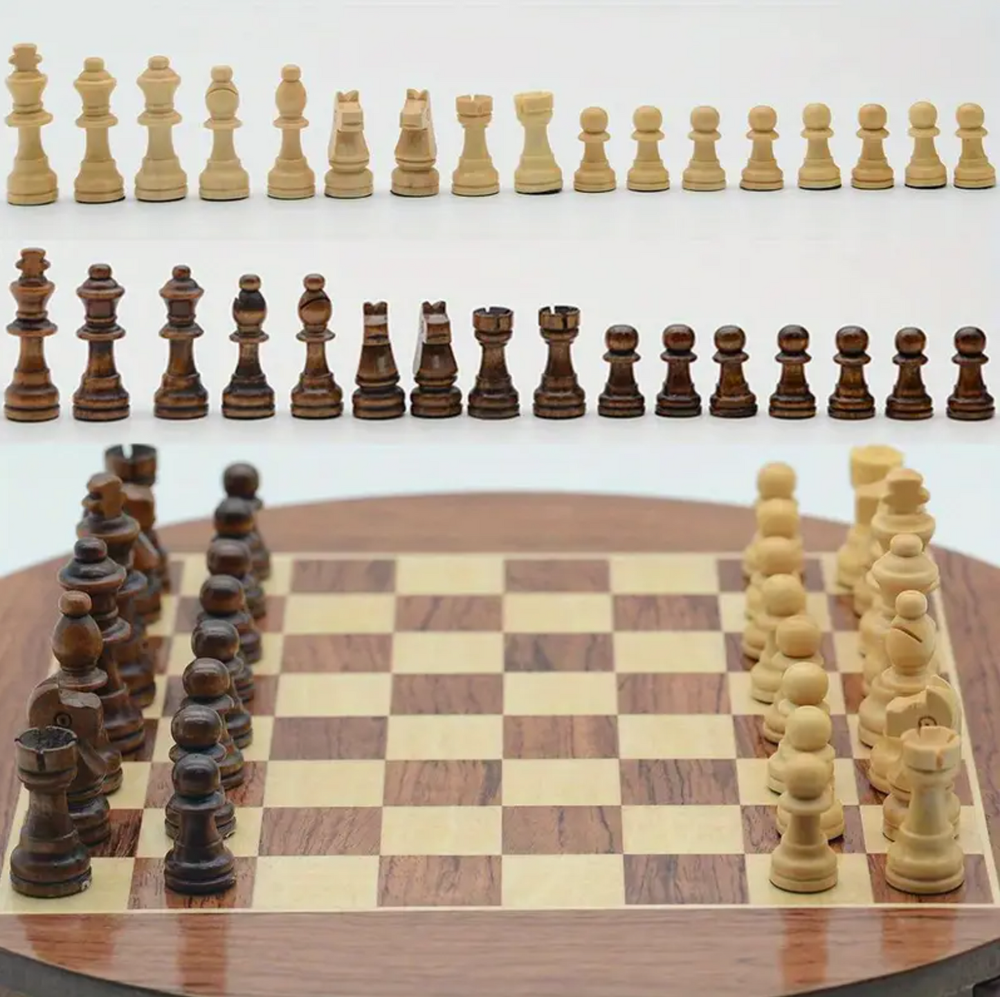 Deluxe Wooden Chess Set