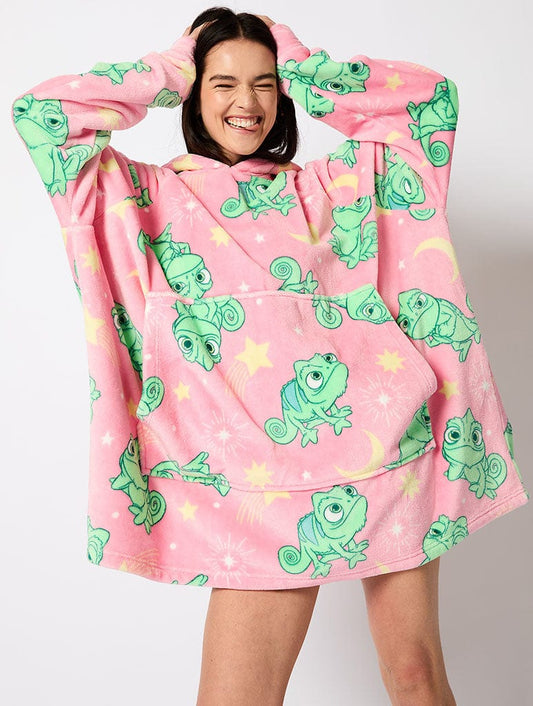 DISNEY PASCAL BLANKET HOODIE IN PINK